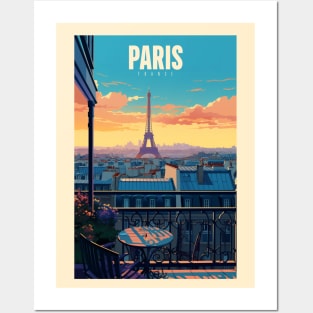 Affiche rétro - voyage - vintage - Paris Posters and Art